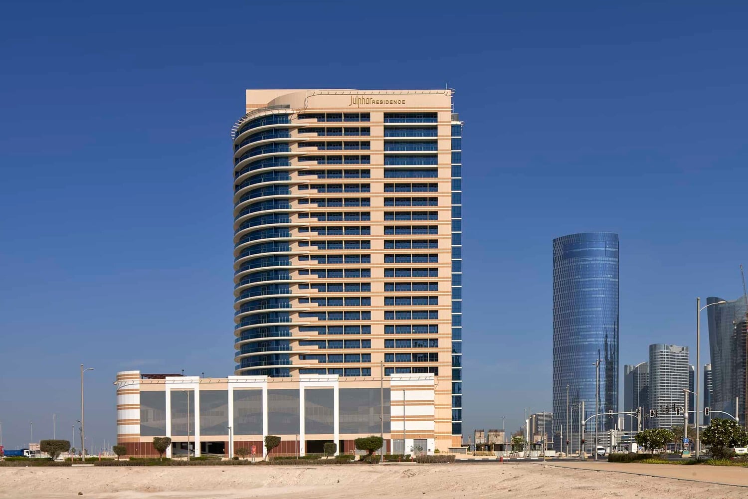 Julphar Residence by RAK Properties, Al Reem Island. Render supplied by developer.