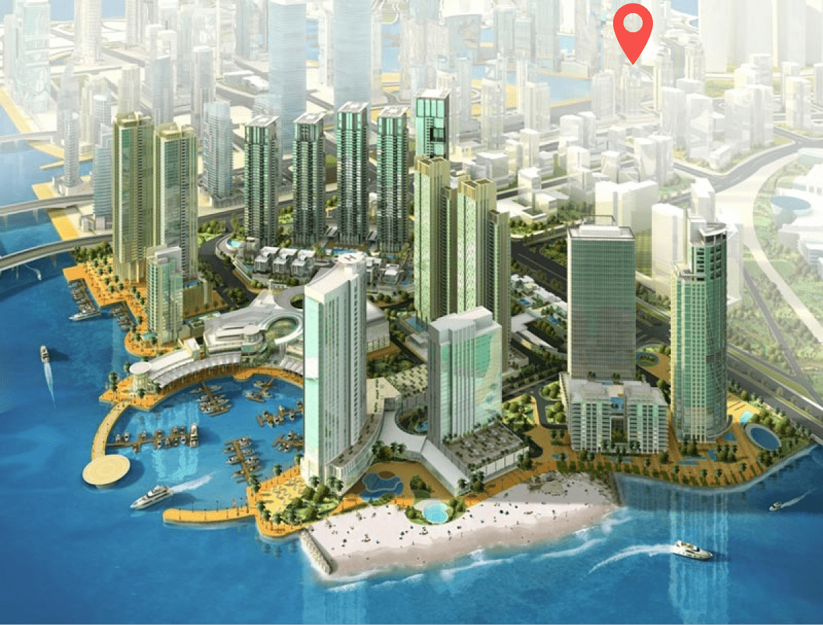 Julphar Residence by RAK Properties, image 7 of 8. Render supplied by developer.
