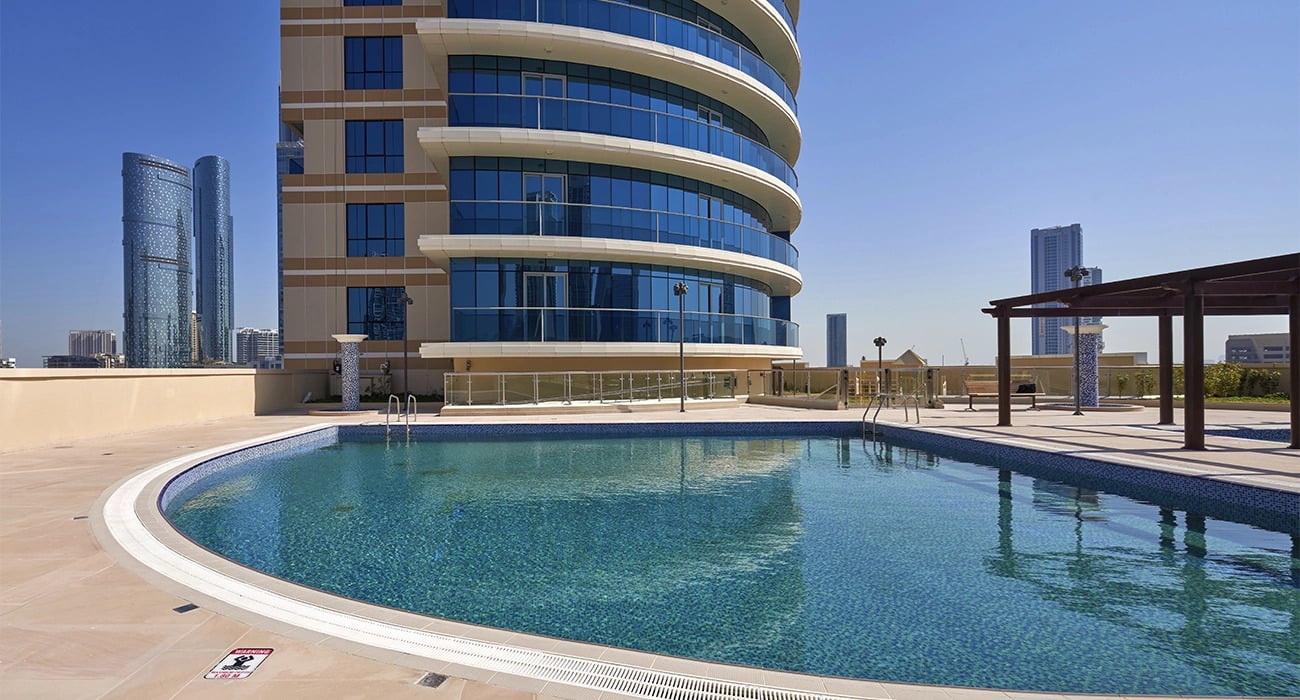 Julphar Residence by RAK Properties, image 2 of 8. Render supplied by developer.
