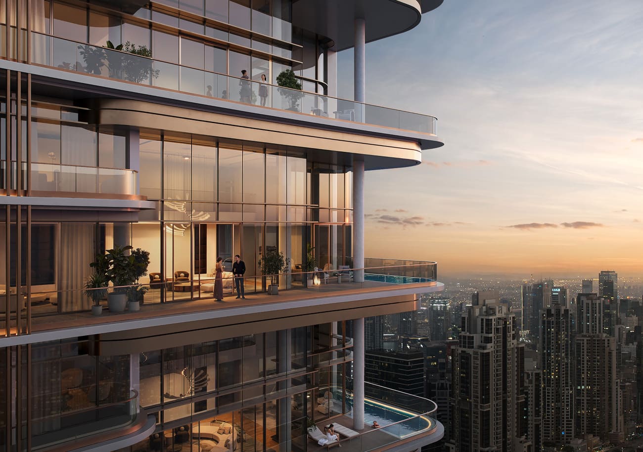 Address Grand Downtown by Nshama, image 1 of 13. Render supplied by developer.
