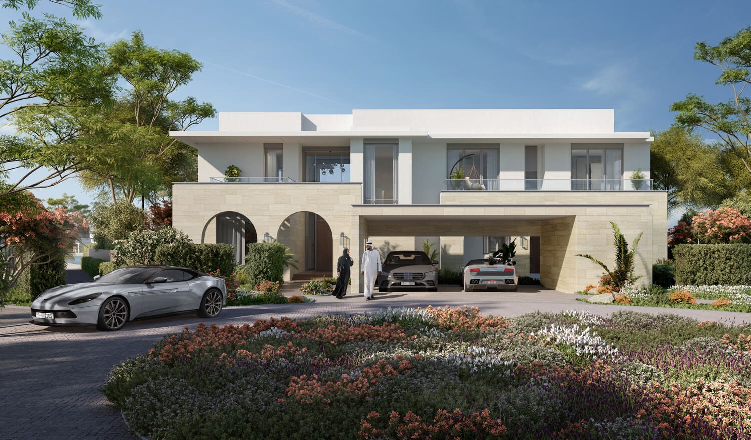 Ramhan Island Villas Phase 2 and 3 by Eagle Hills, image 2 of 29. Render supplied by developer.
