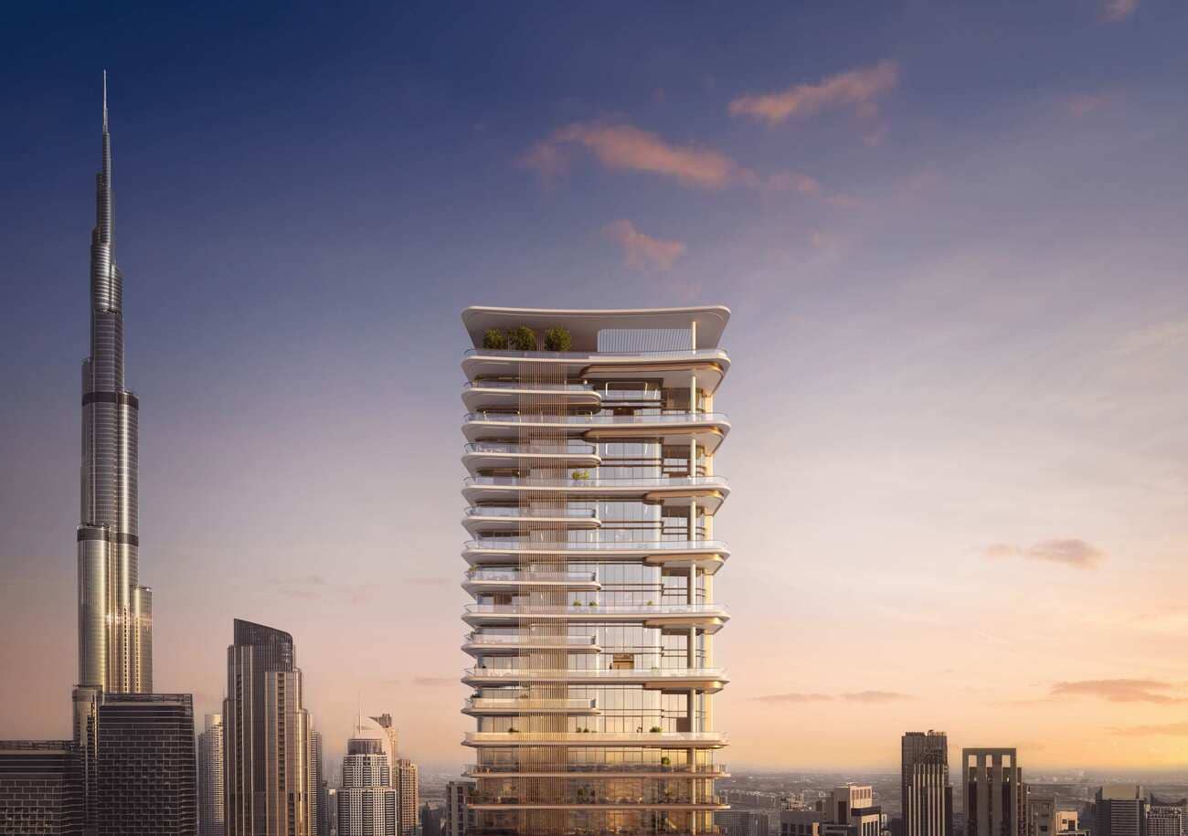 Address Grand Downtown by Nshama in Business Bay, render supplied by developer