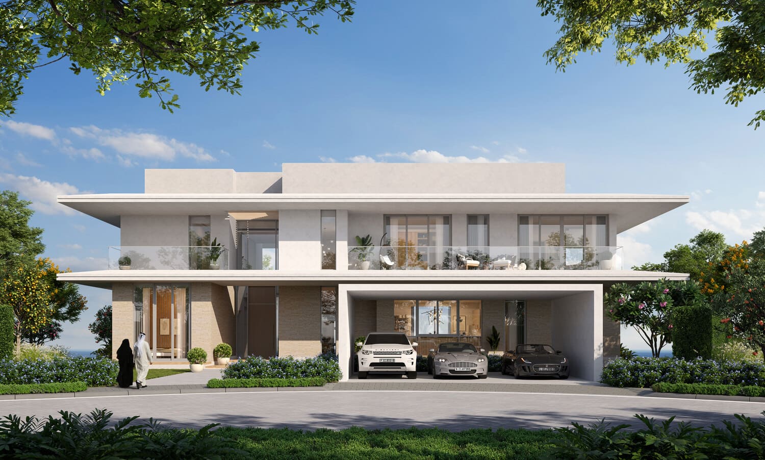 Ramhan Island Villas Phase 2 and 3 by Eagle Hills, image 4 of 29. Render supplied by developer.