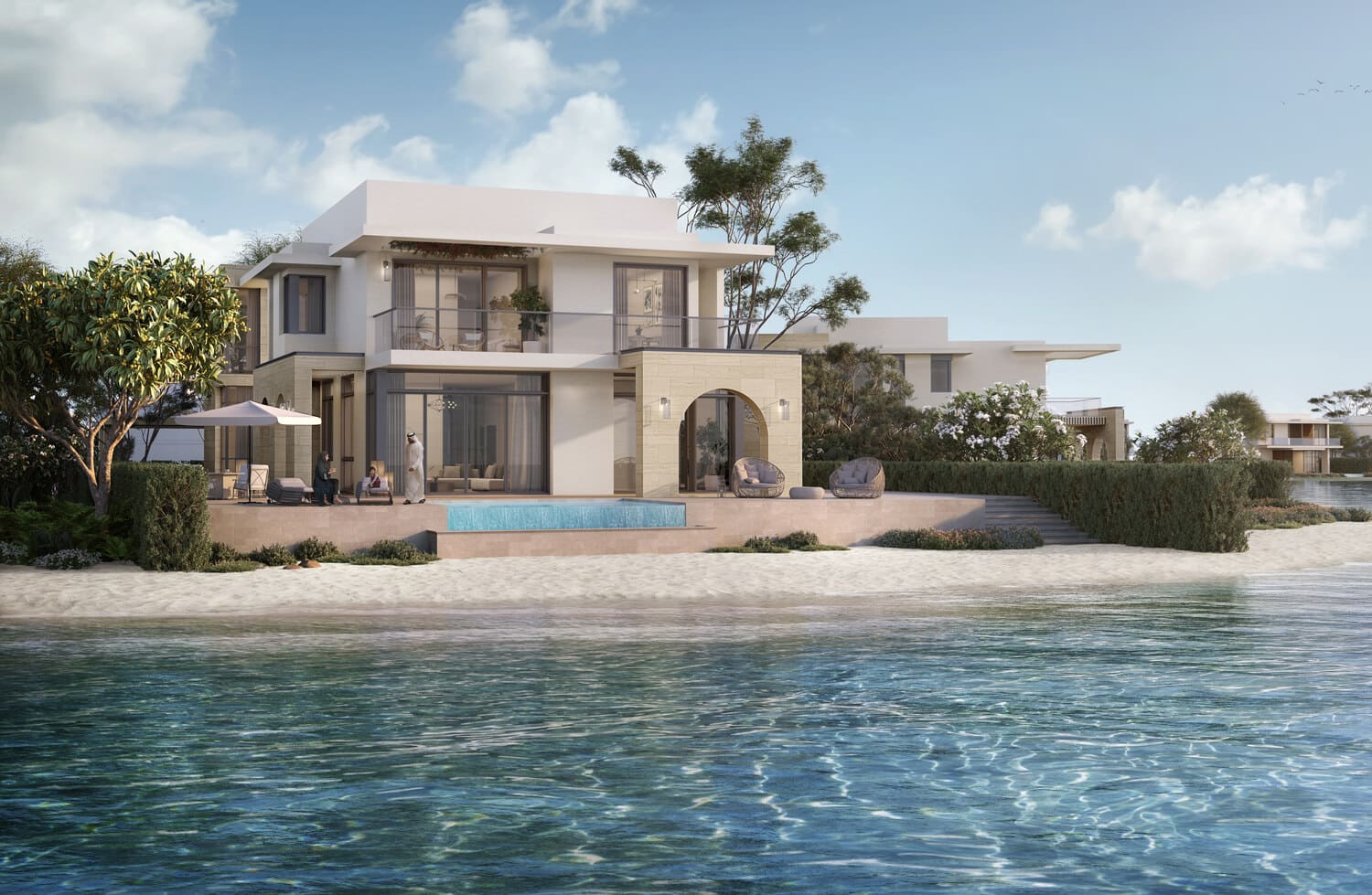 Ramhan Island Villas Phase 2 and 3 by Eagle Hills, image 5 of 29. Render supplied by developer.