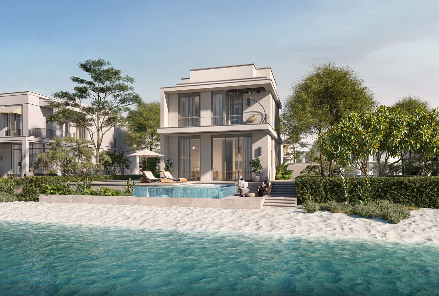 Ramhan Island Villas Phase 2 and 3 by Eagle Hills, image 17 of 29. Render supplied by developer.