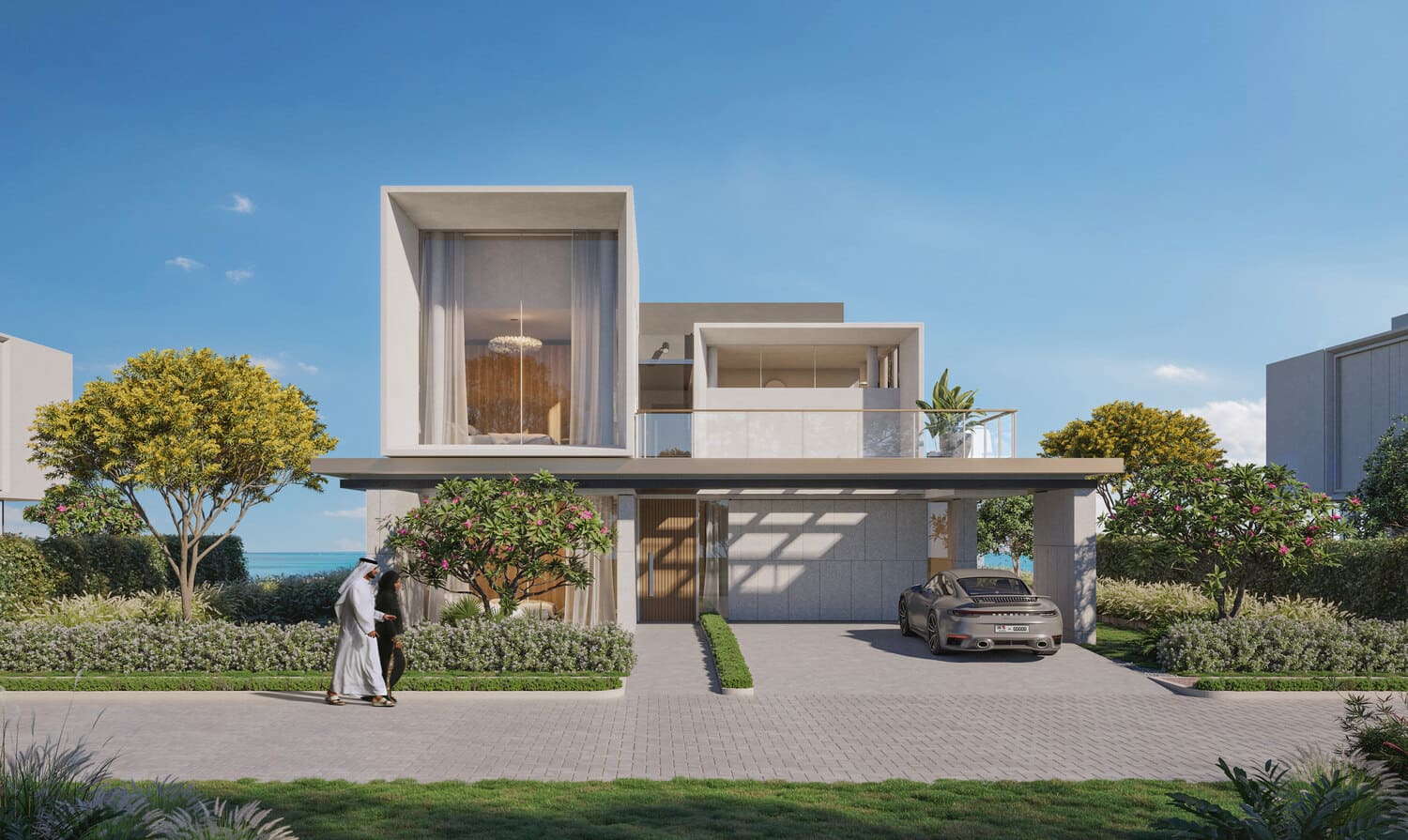 Ramhan Island Villas Phase 2 and 3 by Eagle Hills, image 18 of 29. Render supplied by developer.