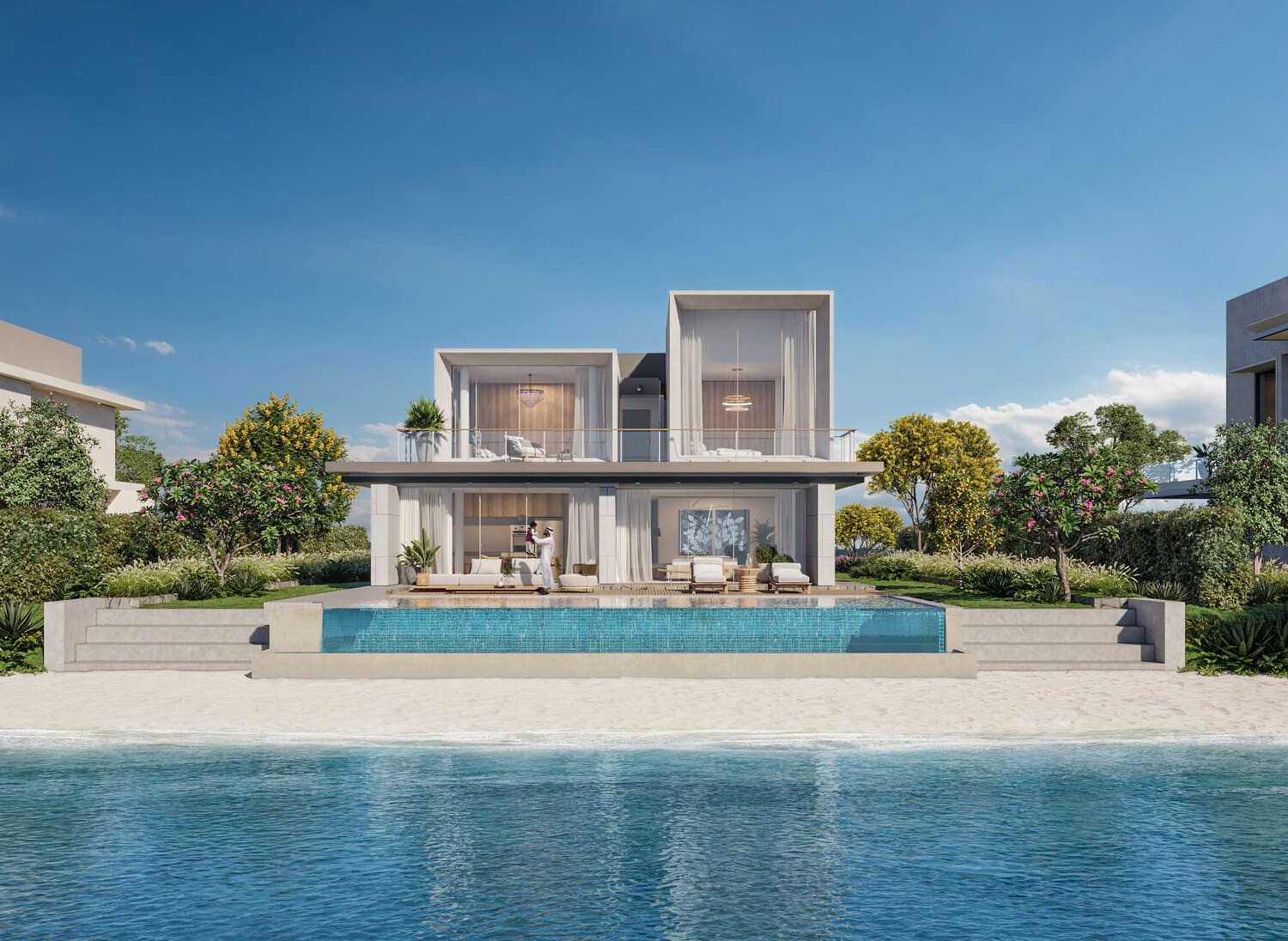 Ramhan Island Villas Phase 2 and 3 by Eagle Hills, image 19 of 29. Render supplied by developer.