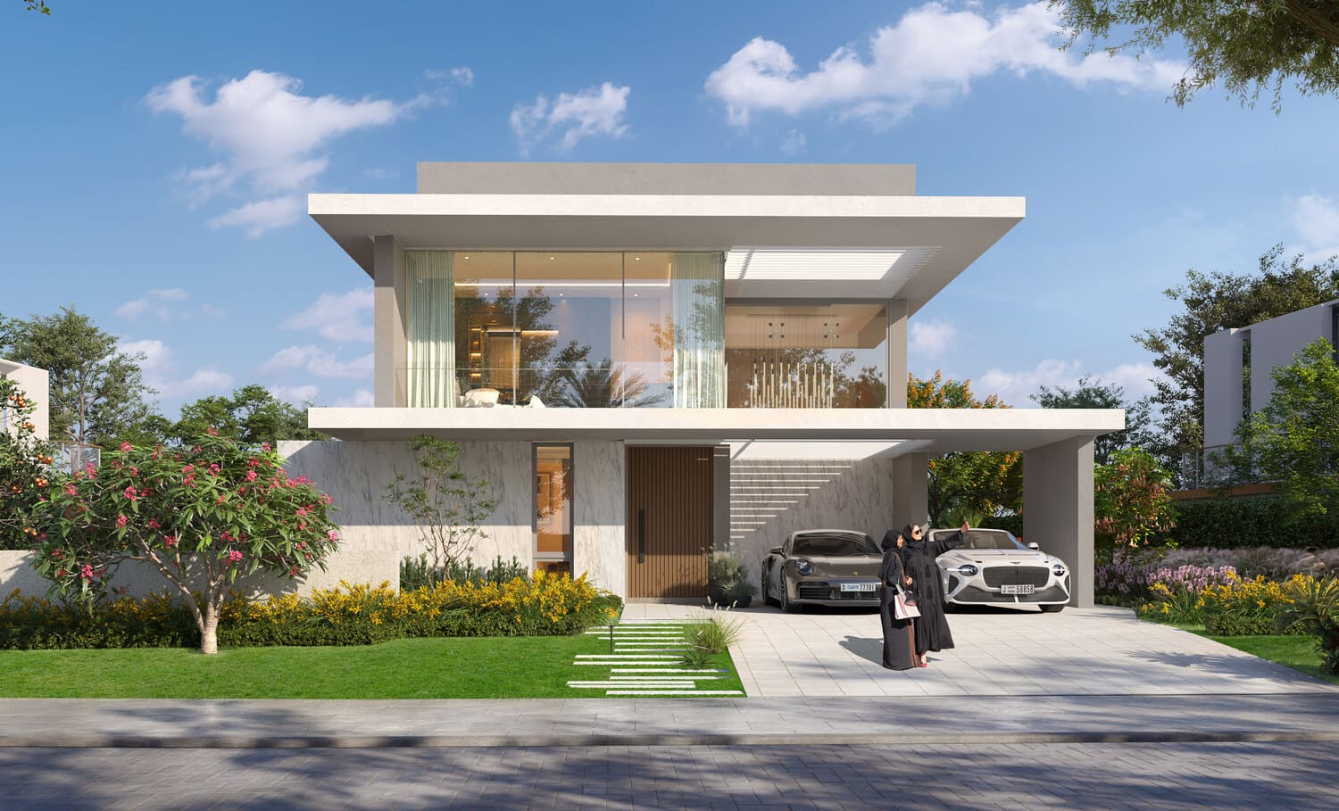 Ramhan Island Villas Phase 2 and 3 by Eagle Hills, image 20 of 29. Render supplied by developer.