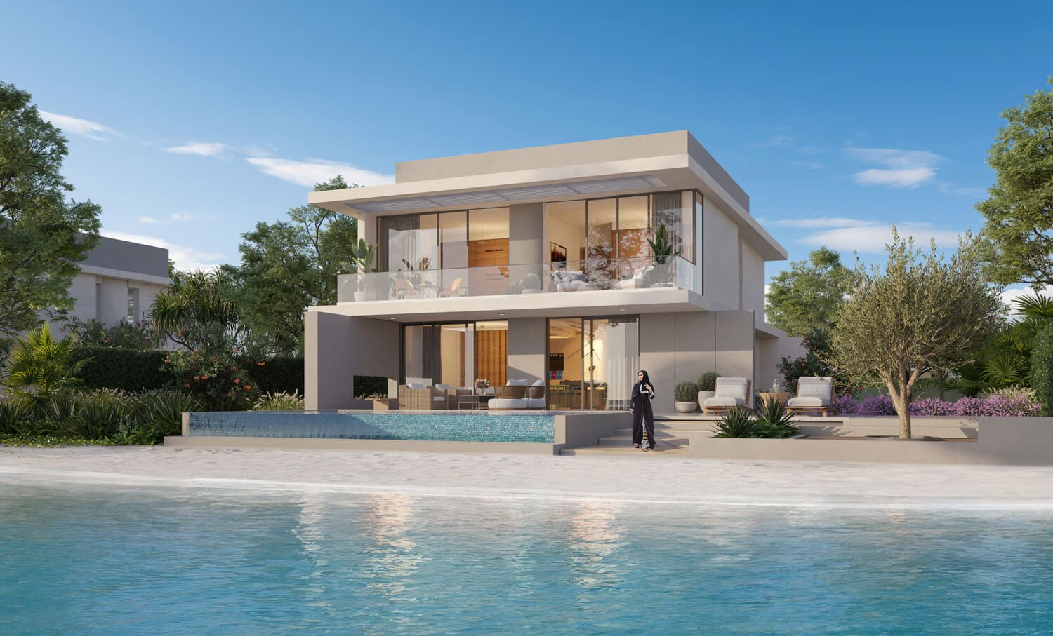 Ramhan Island Villas Phase 2 and 3 by Eagle Hills, image 21 of 29. Render supplied by developer.