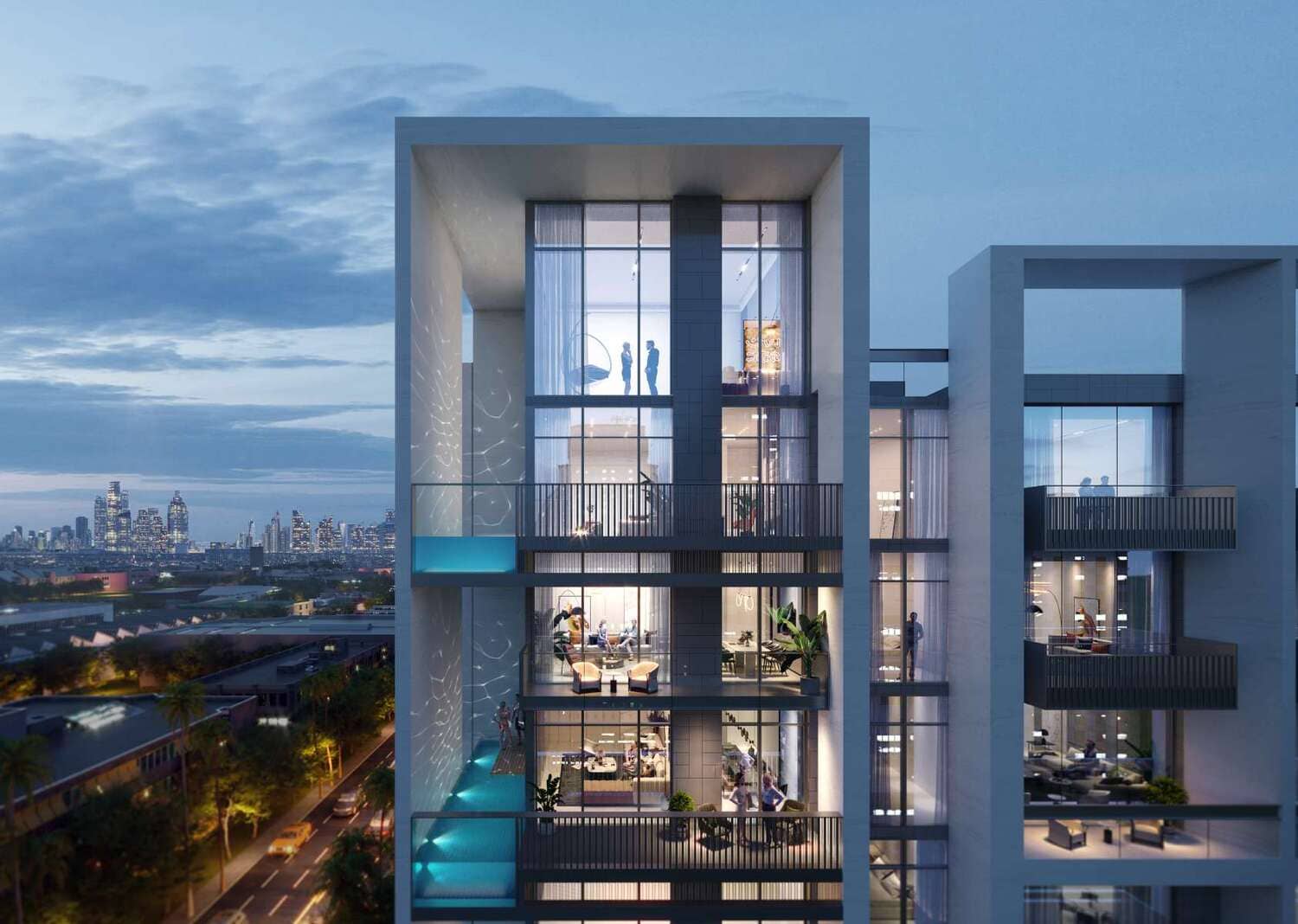 Beverly Boulevard by HMB Homes, image 2 of 8. Render supplied by developer.