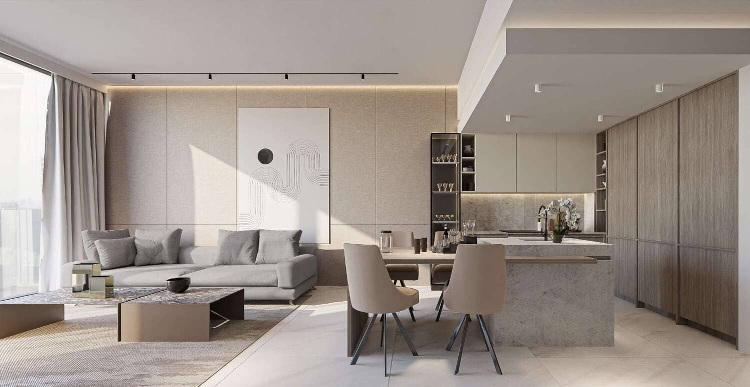 Beverly Boulevard by HMB Homes, image 3 of 8. Render supplied by developer.