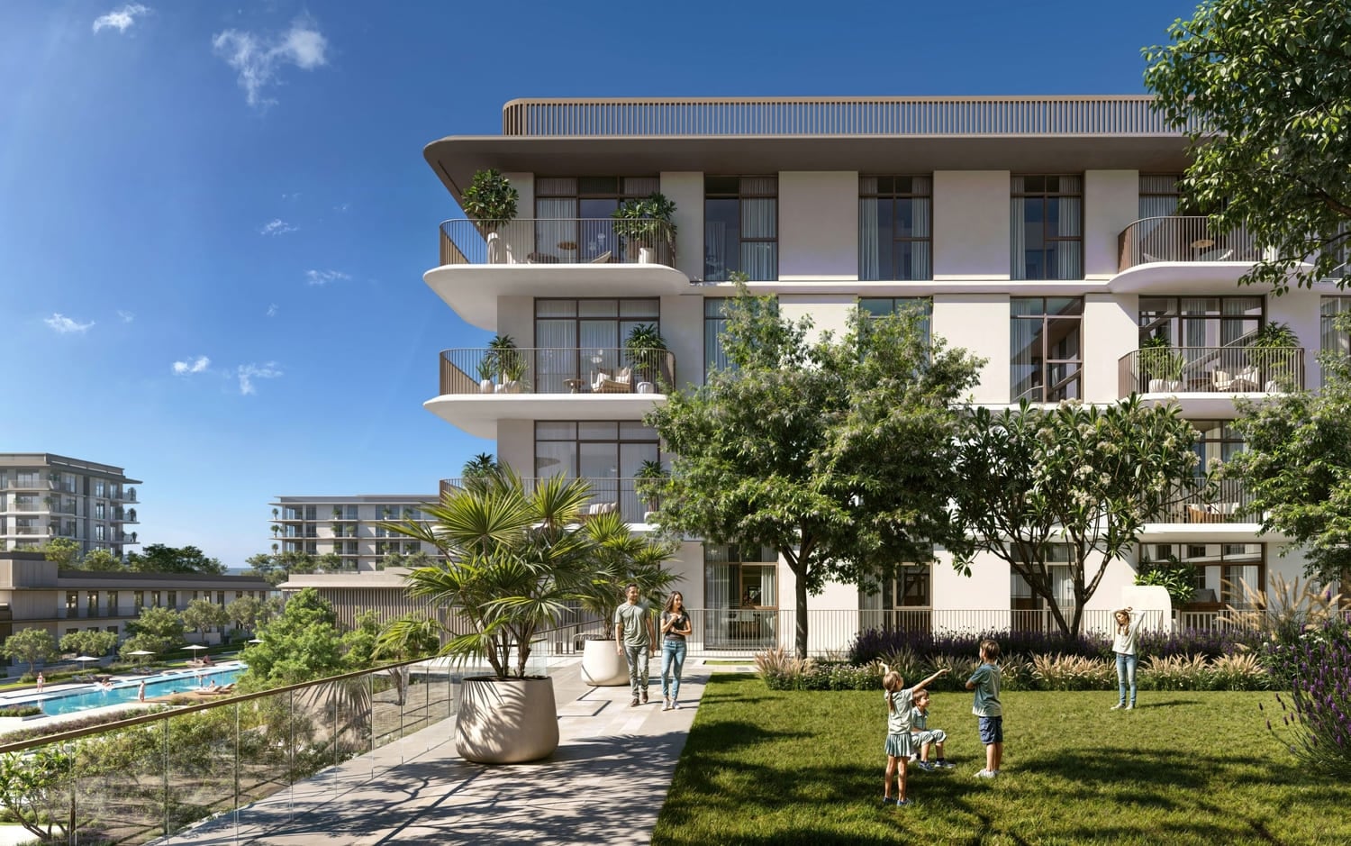 Ocean Star by Emaar in Mina Rashid, render supplied by developer