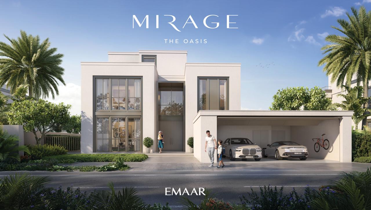 Mirage The Oasis by Emaar, image 2 of 5. Render supplied by developer.
