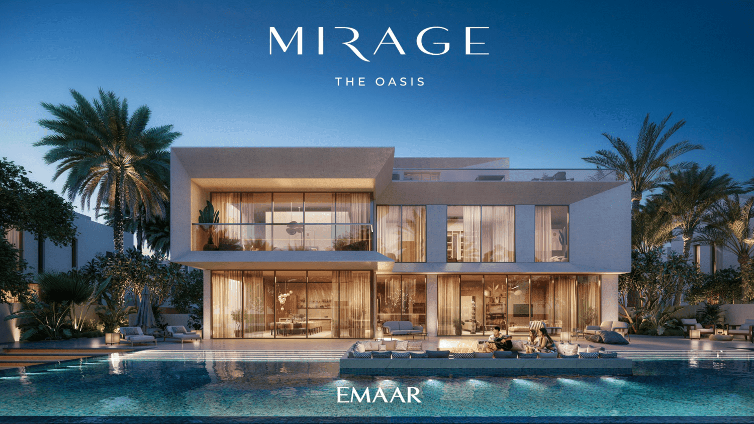 Mirage The Oasis by Emaar, image 4 of 5. Render supplied by developer.