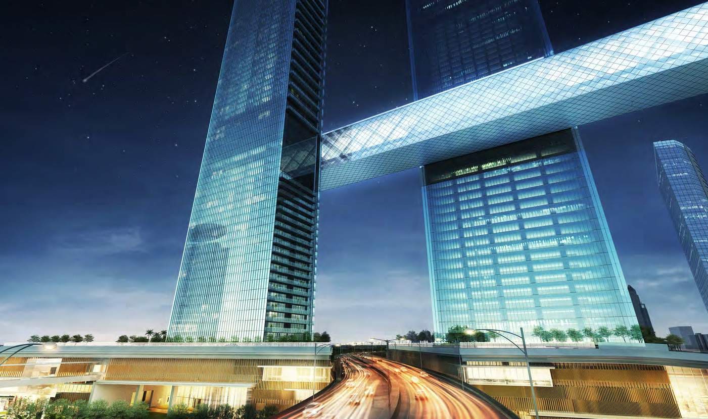 One Za'abeel Residences by Ithra Dubai, image 1 of 18. Render supplied by developer.