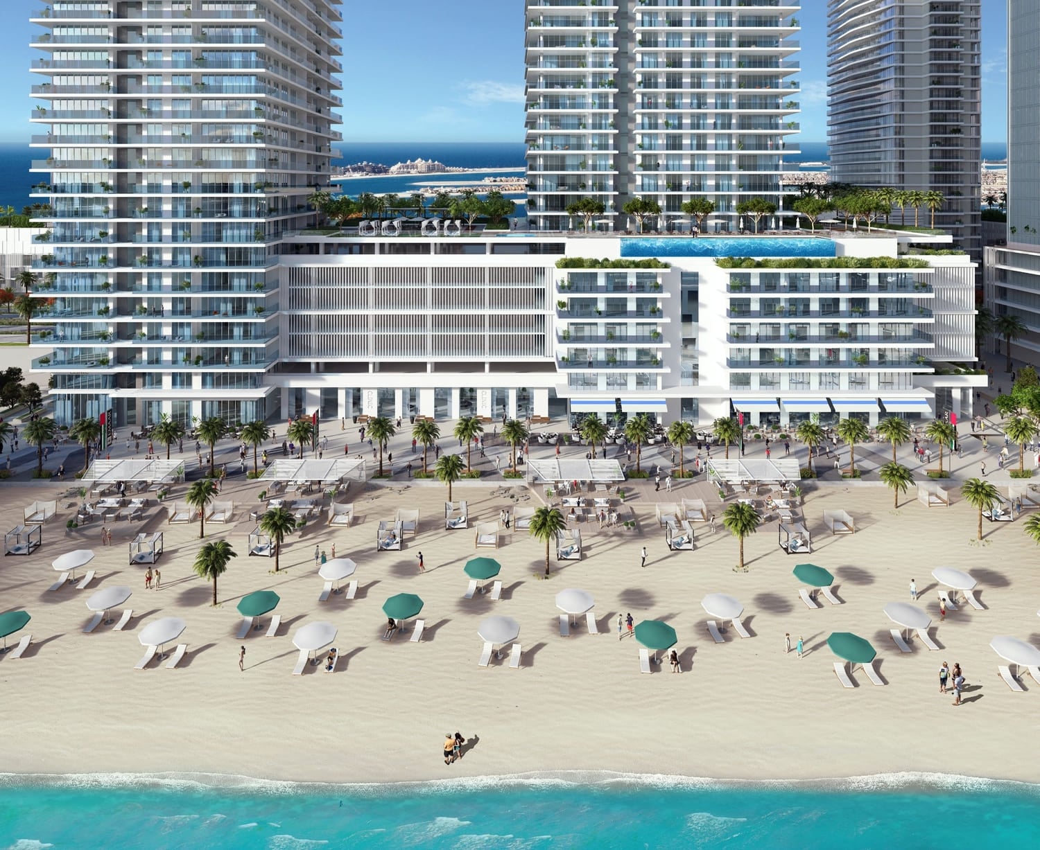 Sunrise Bay by Emaar, image 1 of 7. Render supplied by developer.