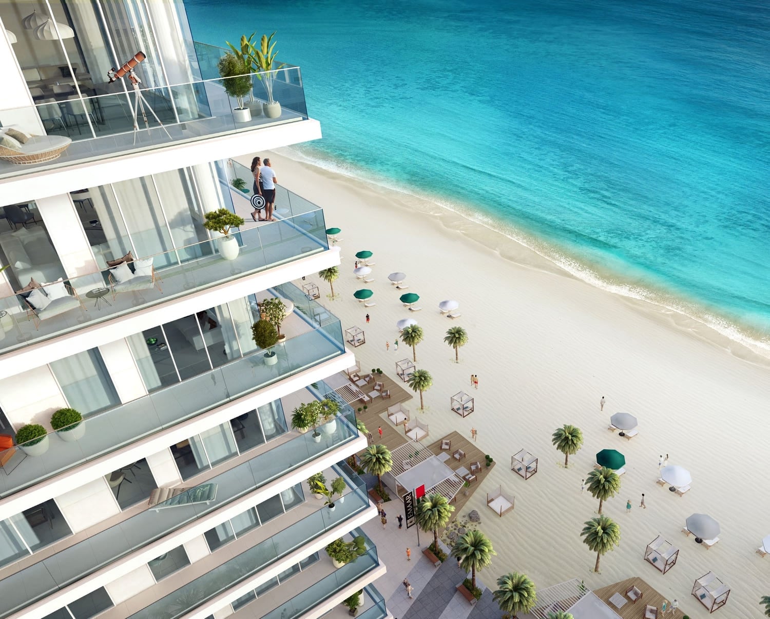 Sunrise Bay by Emaar, image 2 of 7. Render supplied by developer.