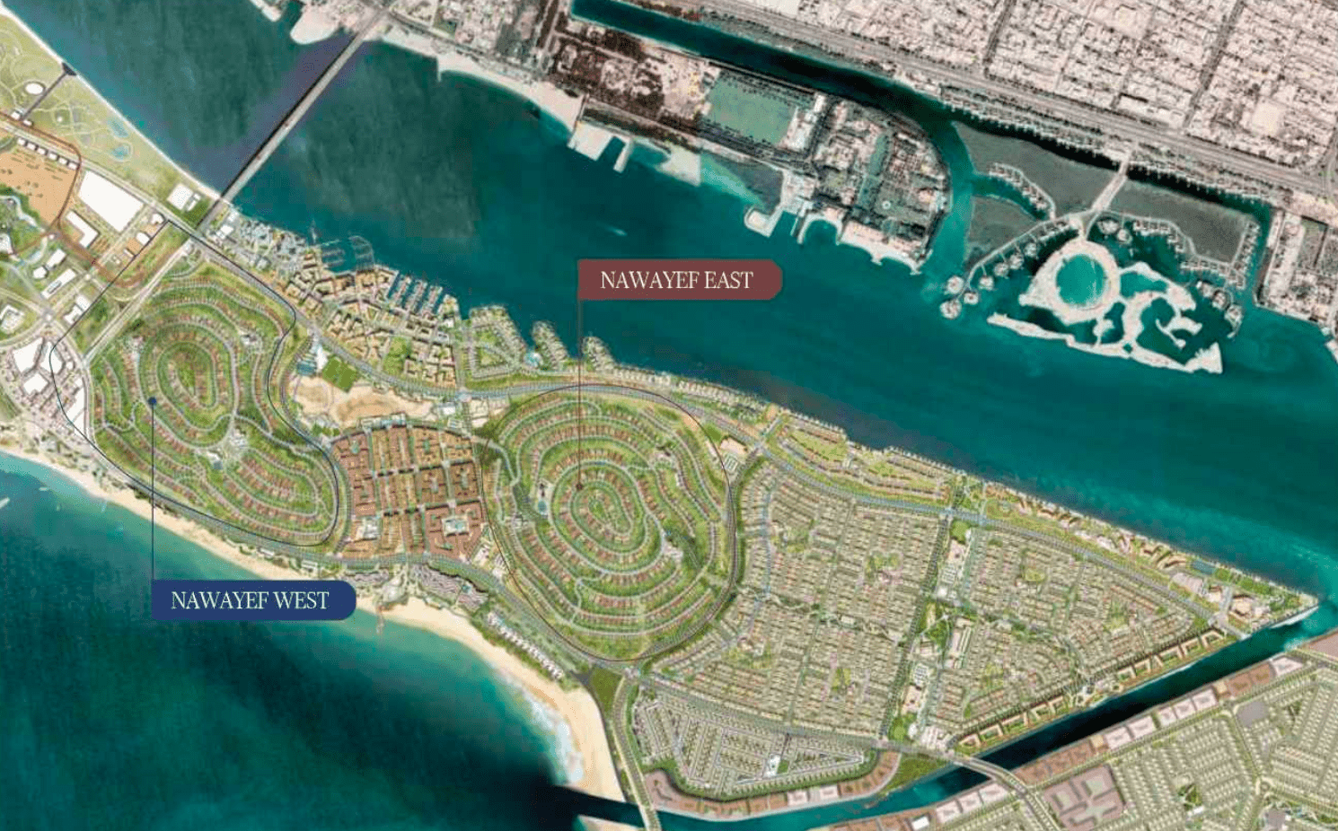 Nawayef East by Modon Properties by Modon, image 30 of 30. Render supplied by developer.