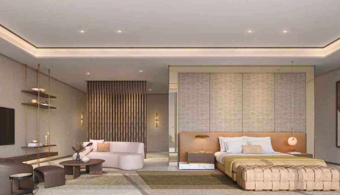 Nawayef West by Modon Properties by Modon, image 18 of 35. Render supplied by developer.