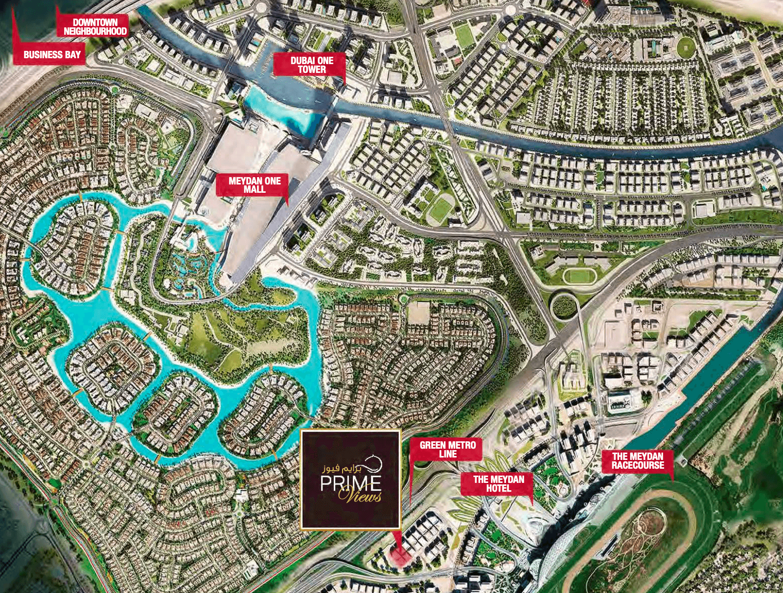 Prime View in Meydan by Prescott, image 8 of 8. Render supplied by developer.