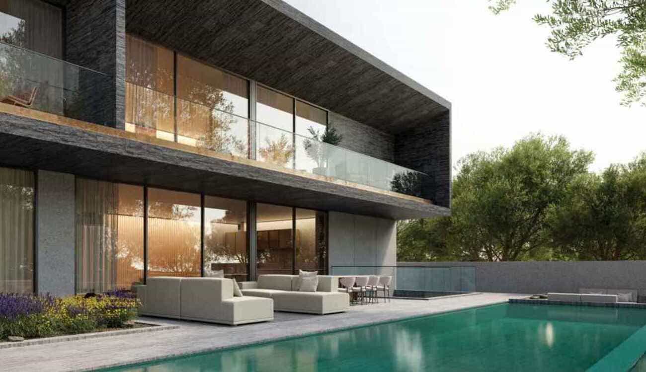 Nawayef West by Modon Properties by Modon, image 4 of 35. Render supplied by developer.