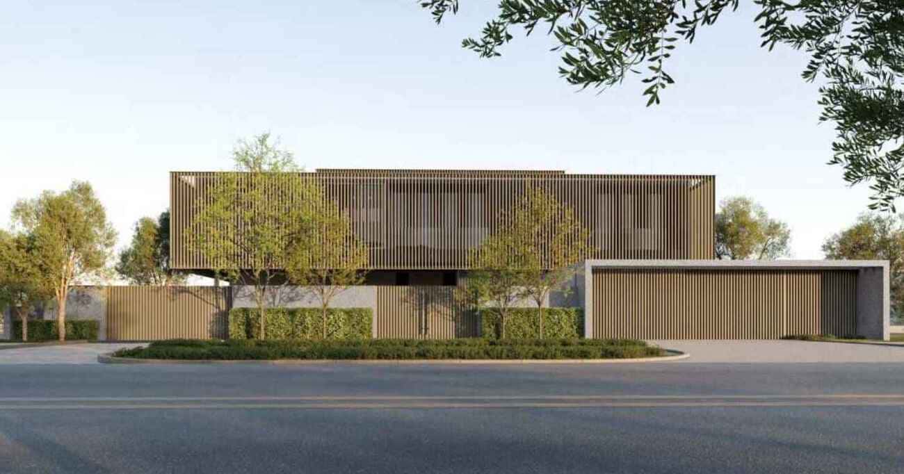 Nawayef West by Modon Properties by Modon, image 5 of 35. Render supplied by developer.