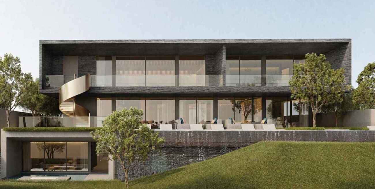 Nawayef West by Modon Properties by Modon, image 6 of 35. Render supplied by developer.