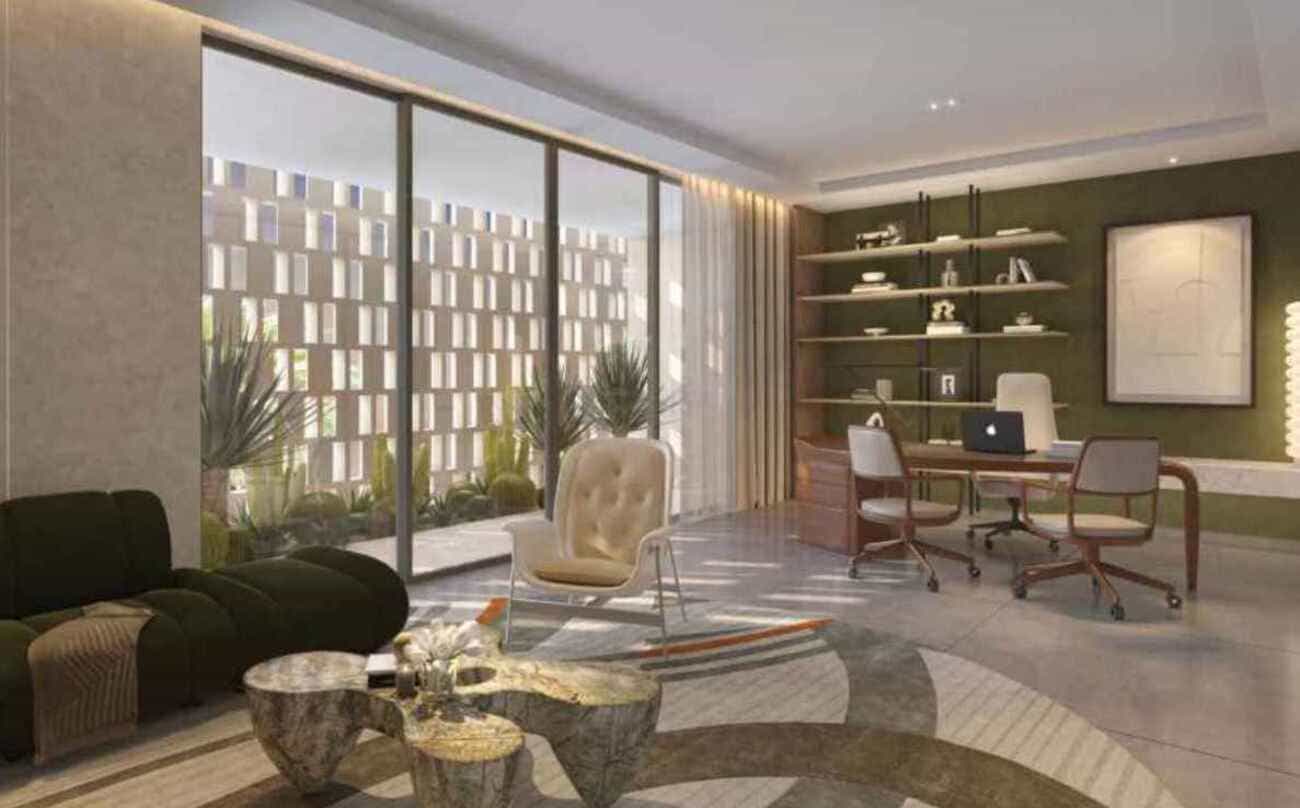 Nawayef West by Modon Properties by Modon, image 21 of 35. Render supplied by developer.