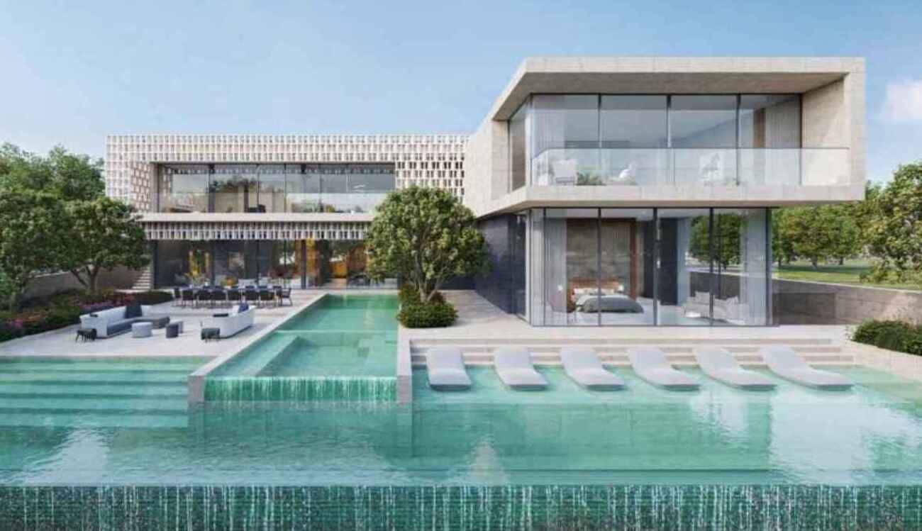 Nawayef West by Modon Properties by Modon, image 8 of 35. Render supplied by developer.