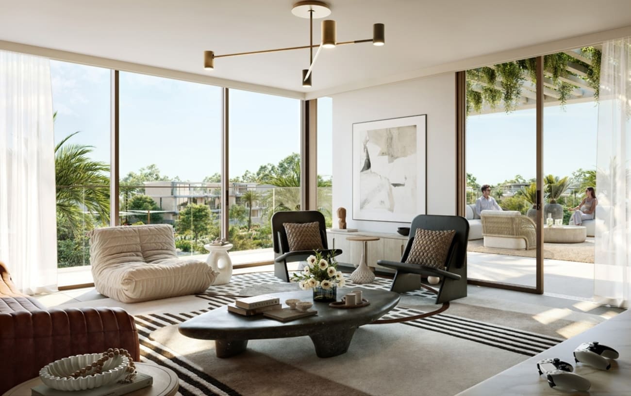 Farm Grove The Valley by Emaar, image 6 of 10. Render supplied by developer.
