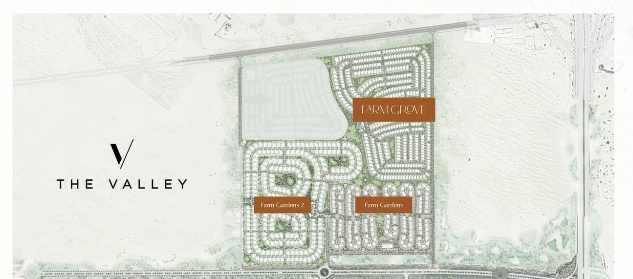 Farm Grove The Valley by Emaar, image 10 of 10. Render supplied by developer.