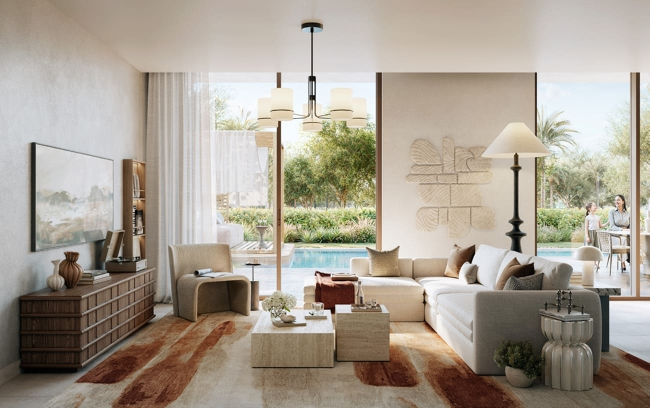 Farm Grove The Valley by Emaar, image 7 of 10. Render supplied by developer.