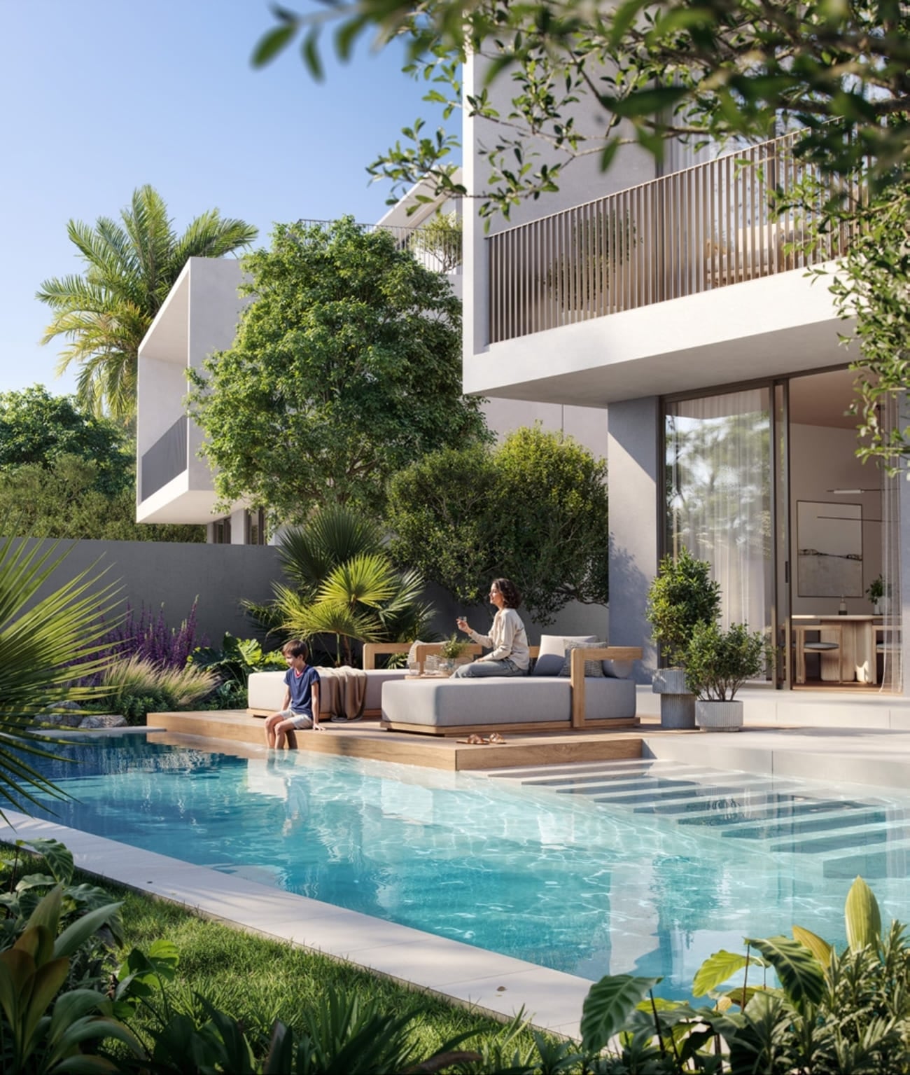Farm Grove The Valley by Emaar, image 3 of 10. Render supplied by developer.