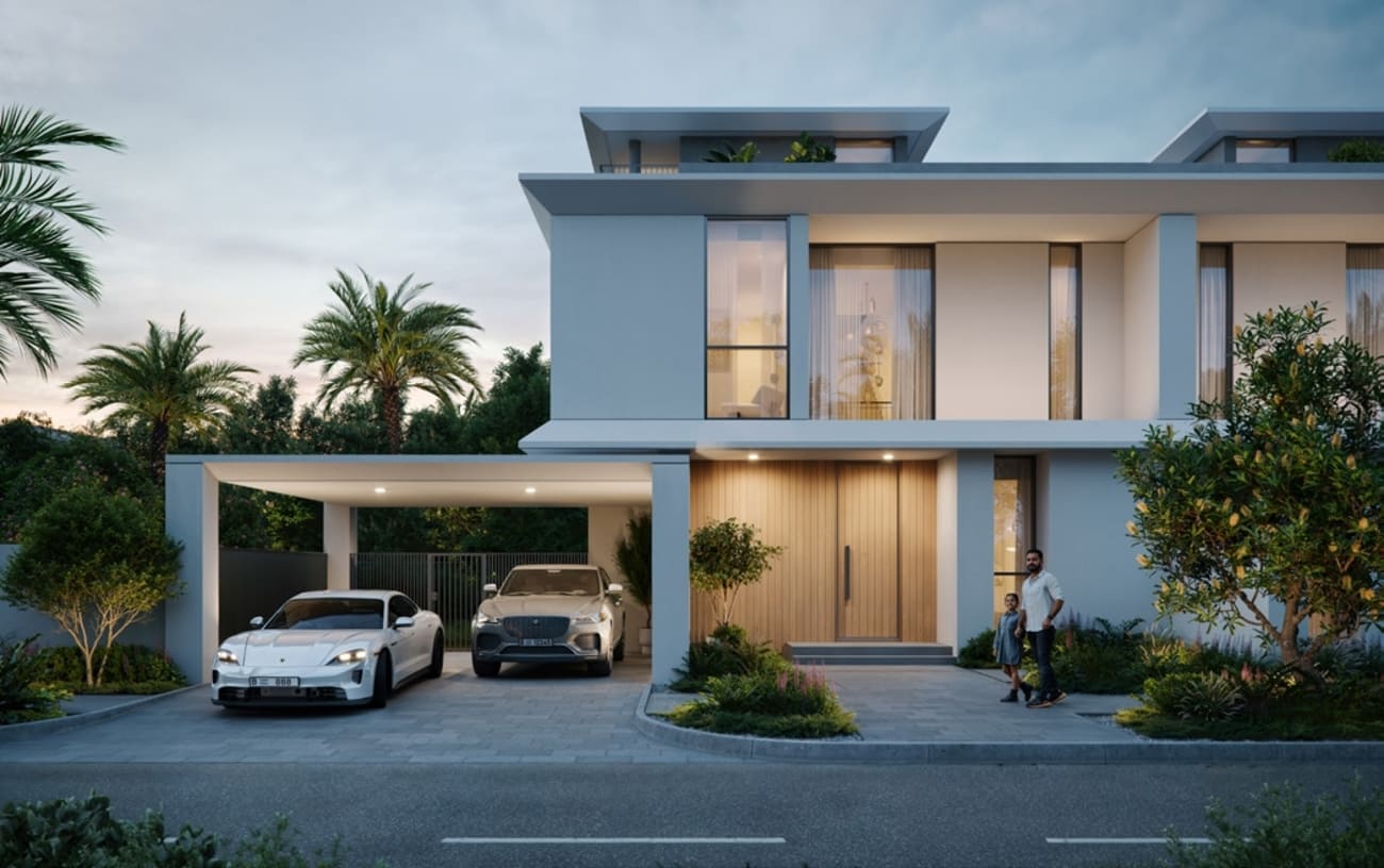 Farm Grove The Valley by Emaar, image 4 of 10. Render supplied by developer.