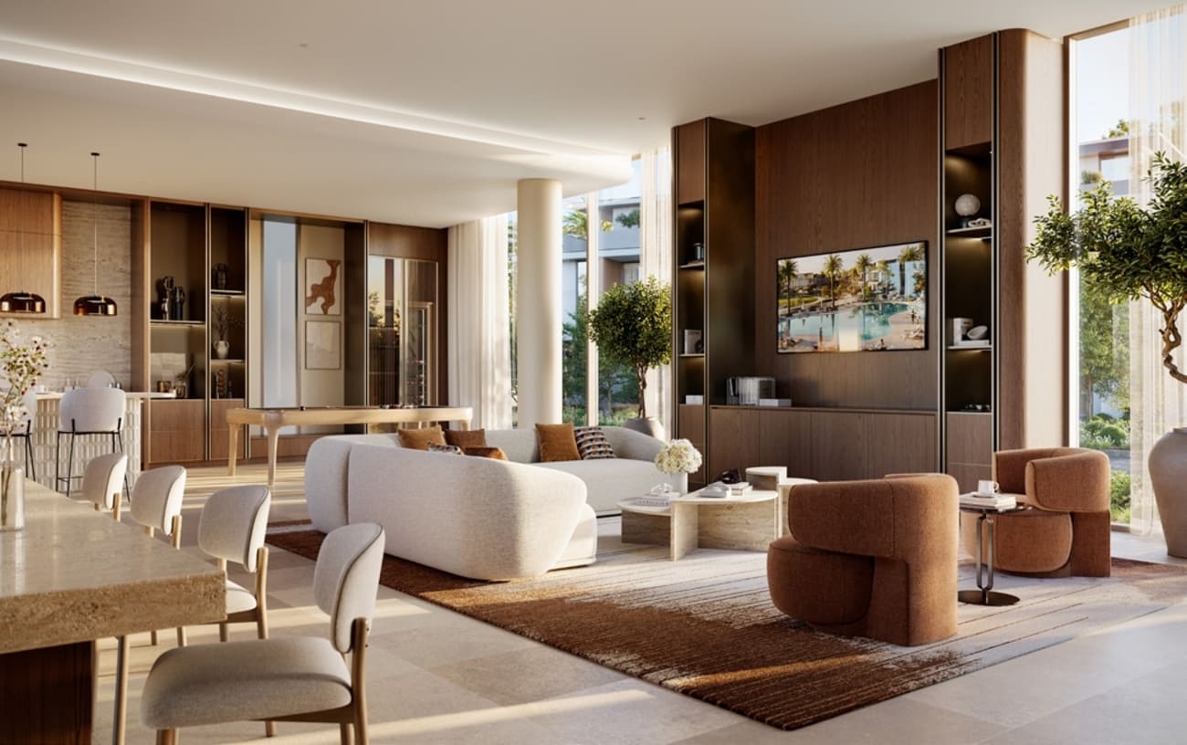 Farm Grove The Valley by Emaar, image 9 of 10. Render supplied by developer.