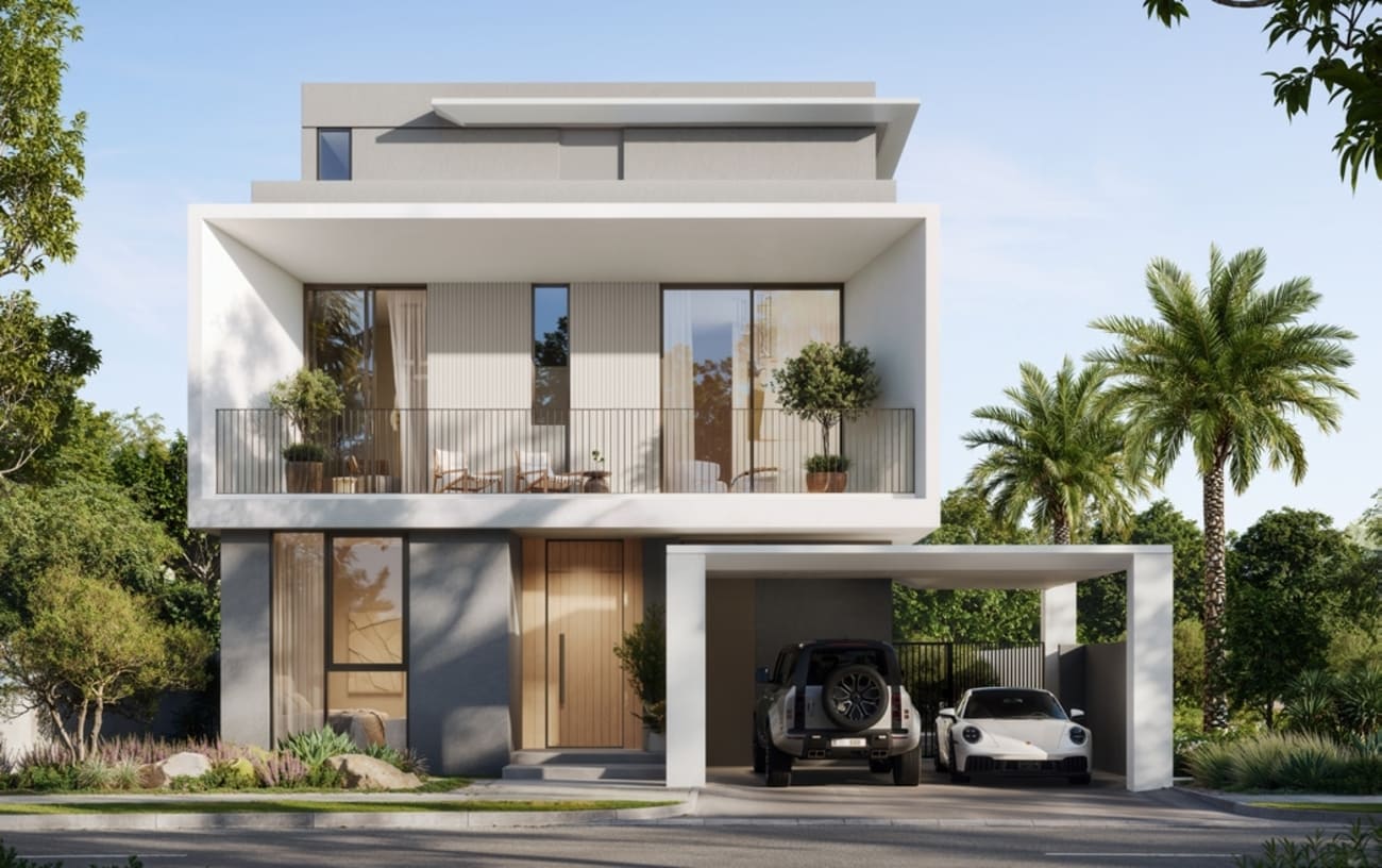 Farm Grove The Valley by Emaar, image 5 of 10. Render supplied by developer.