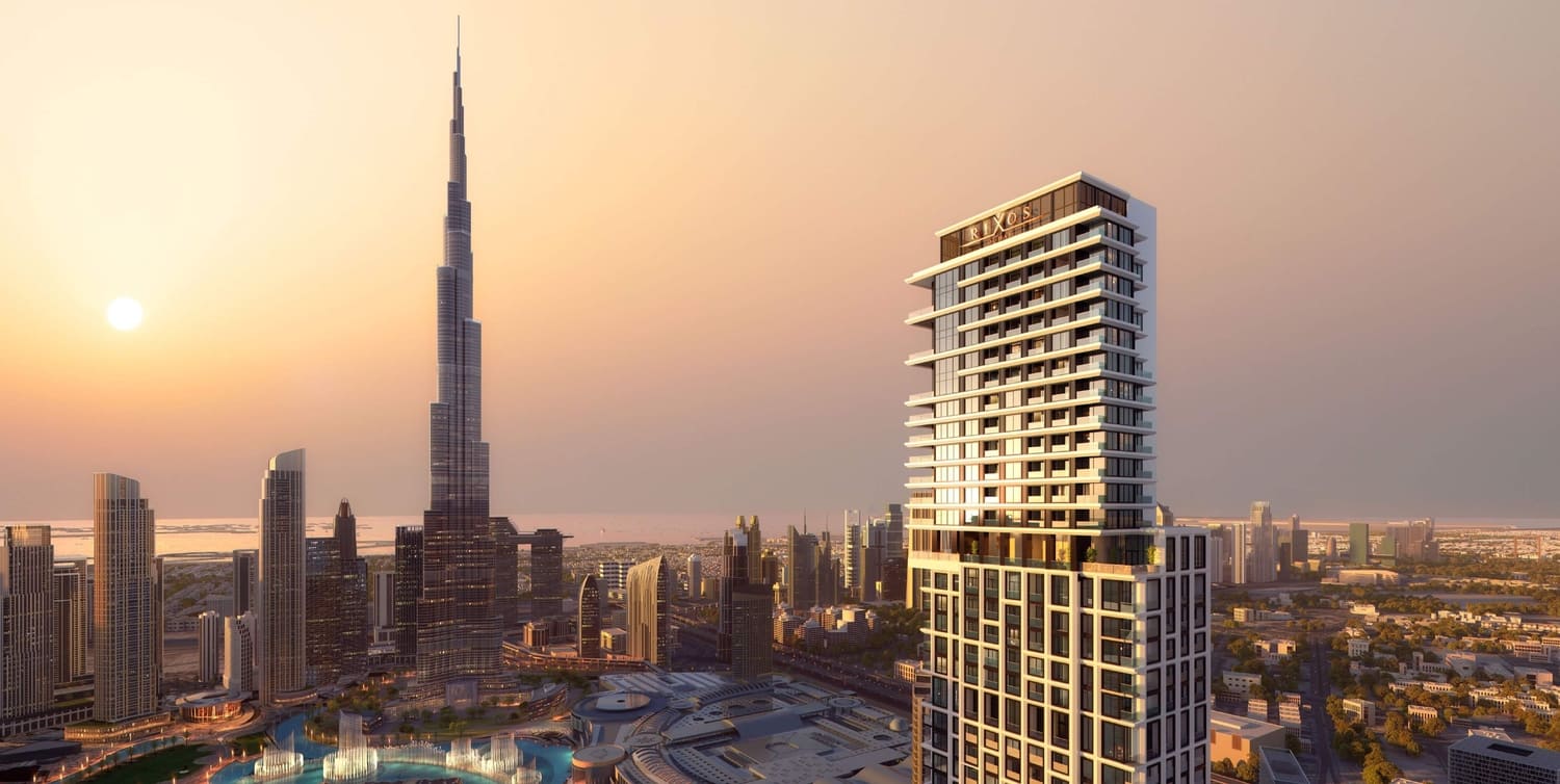 Rixos Residences by East & West Properties in Downtown Dubai, render supplied by developer