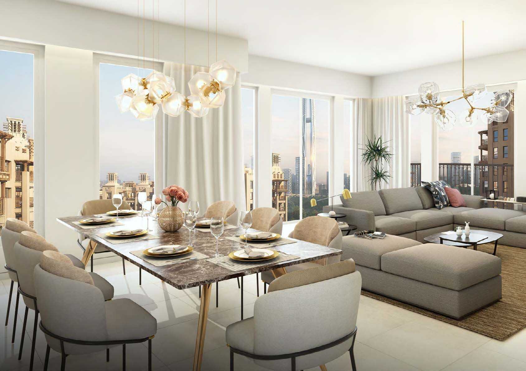 Asayel Apartments at MJL by Meraas, image 3 of 5. Render supplied by developer.
