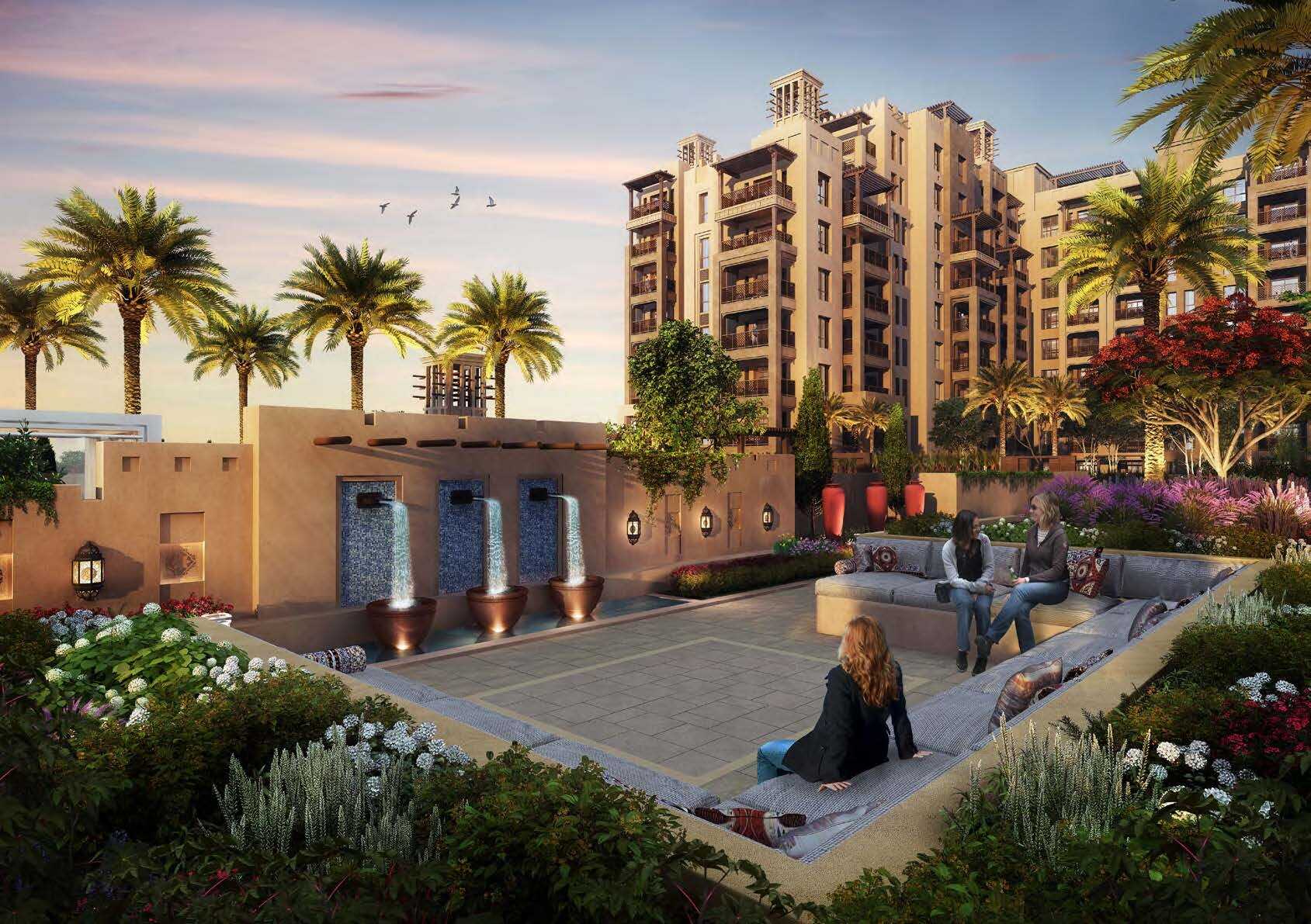Asayel Apartments at MJL by Meraas, MJL (Madinat Jumeirah Living). Render supplied by developer.