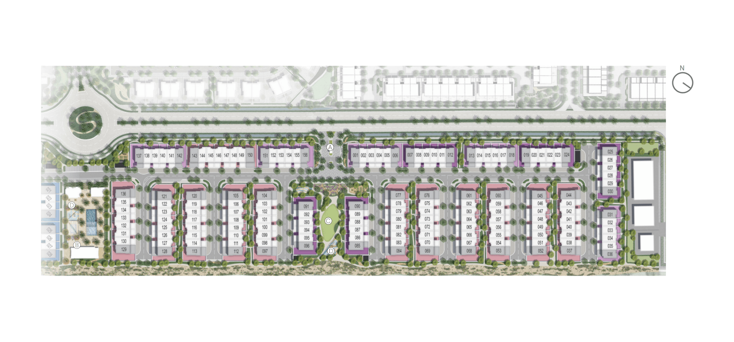 Kaia at The Valley by Emaar, image 7 of 7. Render supplied by developer.