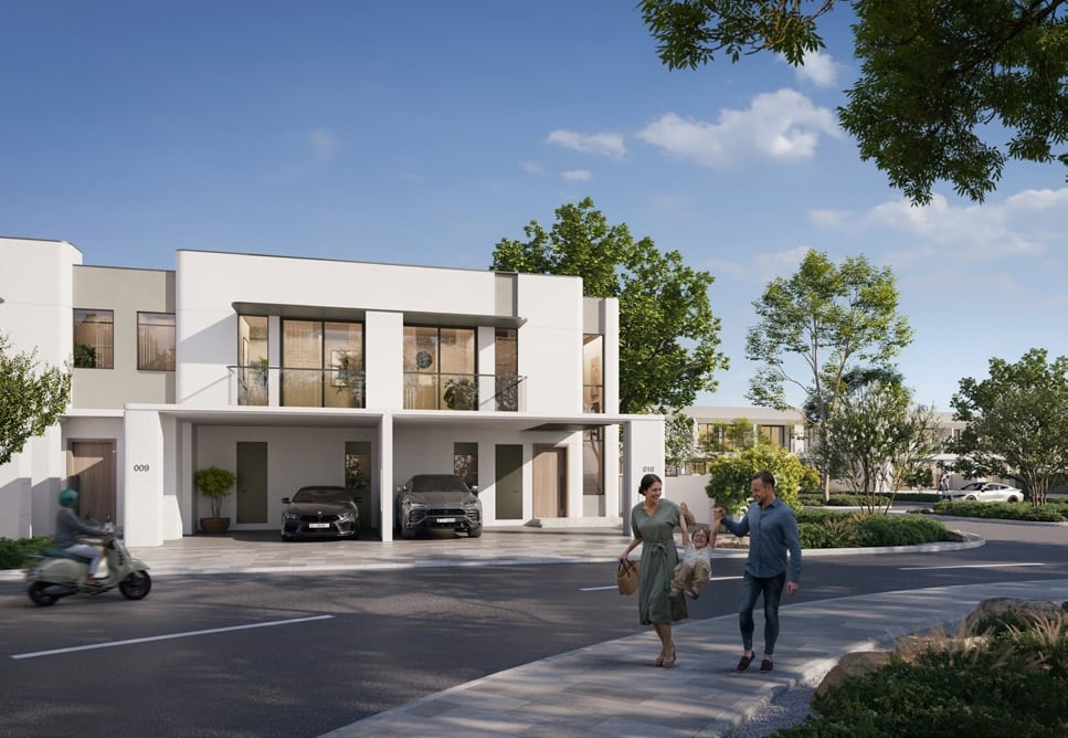 Kaia at The Valley by Emaar, image 2 of 7. Render supplied by developer.