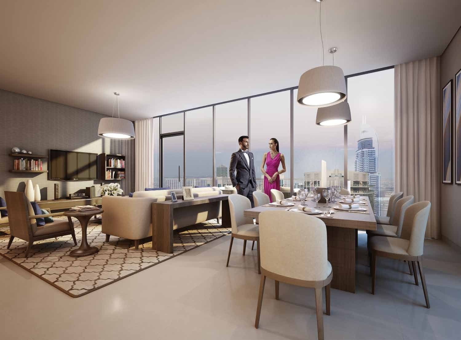 BLVD Heights by Emaar, image 3 of 5. Render supplied by developer.