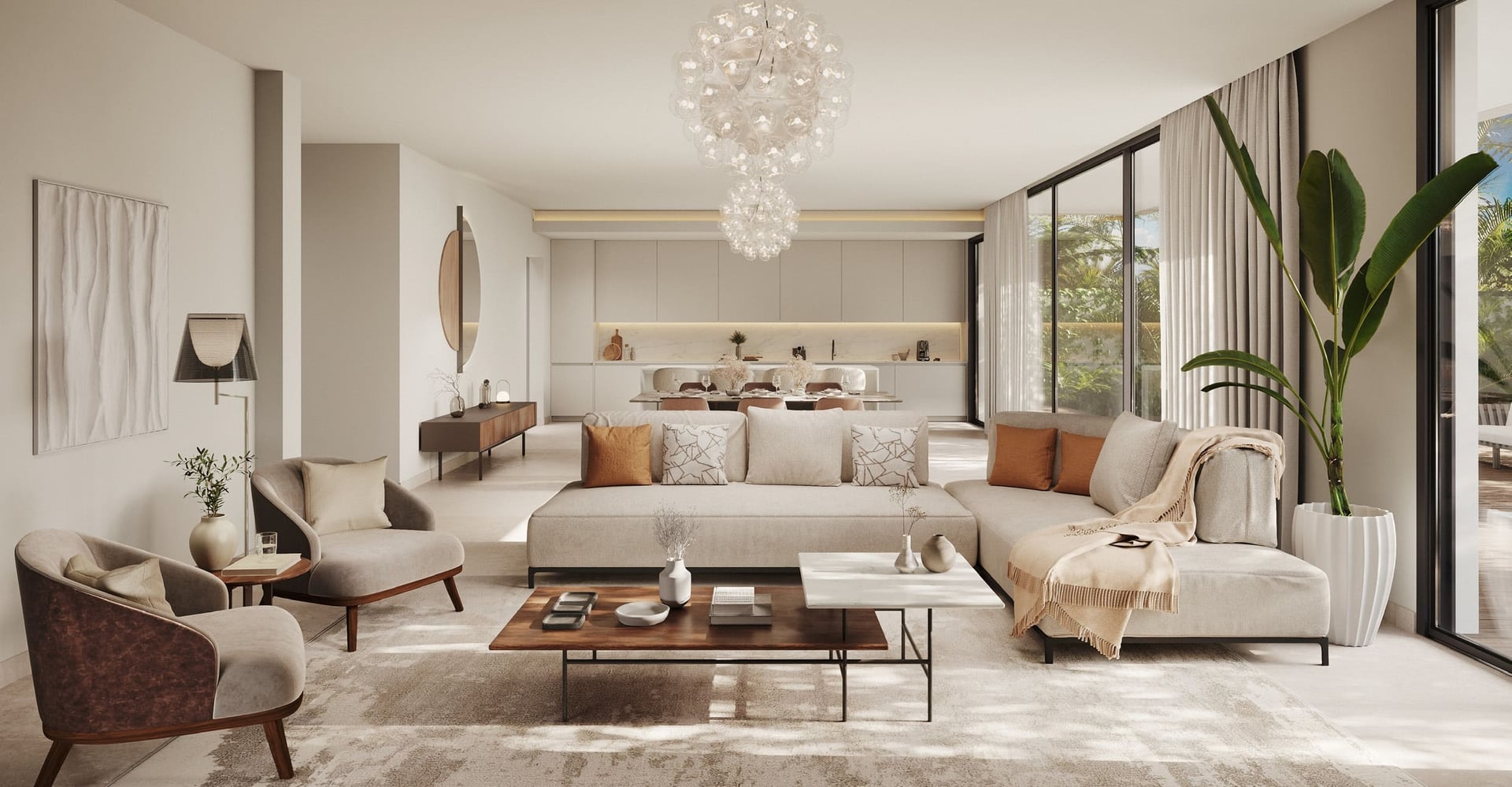 Opal Gardens by Nakheel, image 4 of 10. Render supplied by developer.