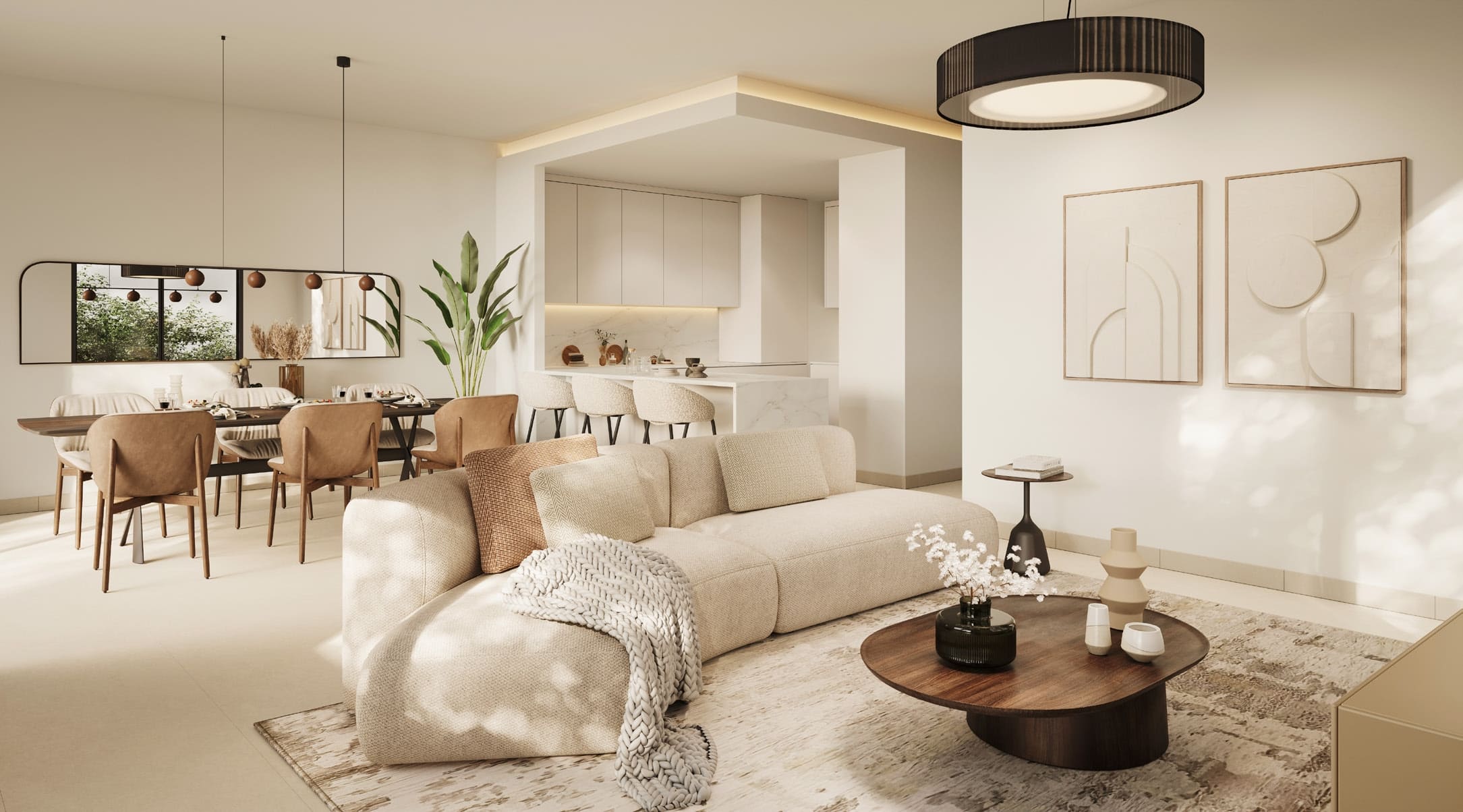 Opal Gardens by Nakheel, image 8 of 10. Render supplied by developer.