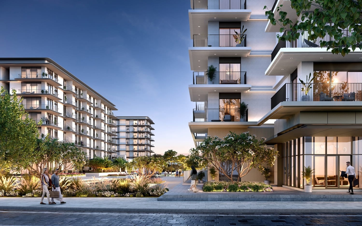 Ocean Point by Emaar in Mina Rashid, render supplied by developer