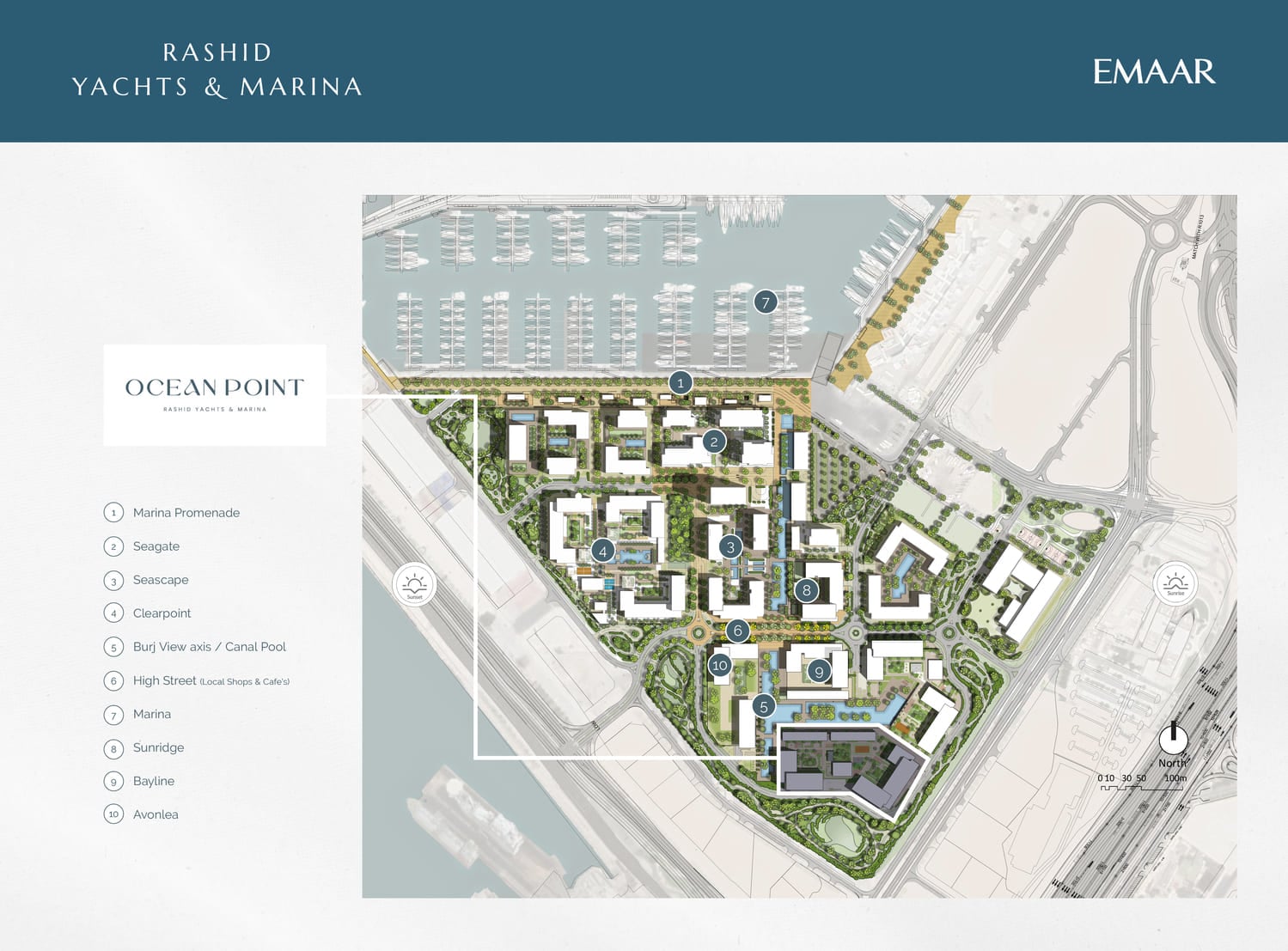 Ocean Point by Emaar, image 8 of 9. Render supplied by developer.