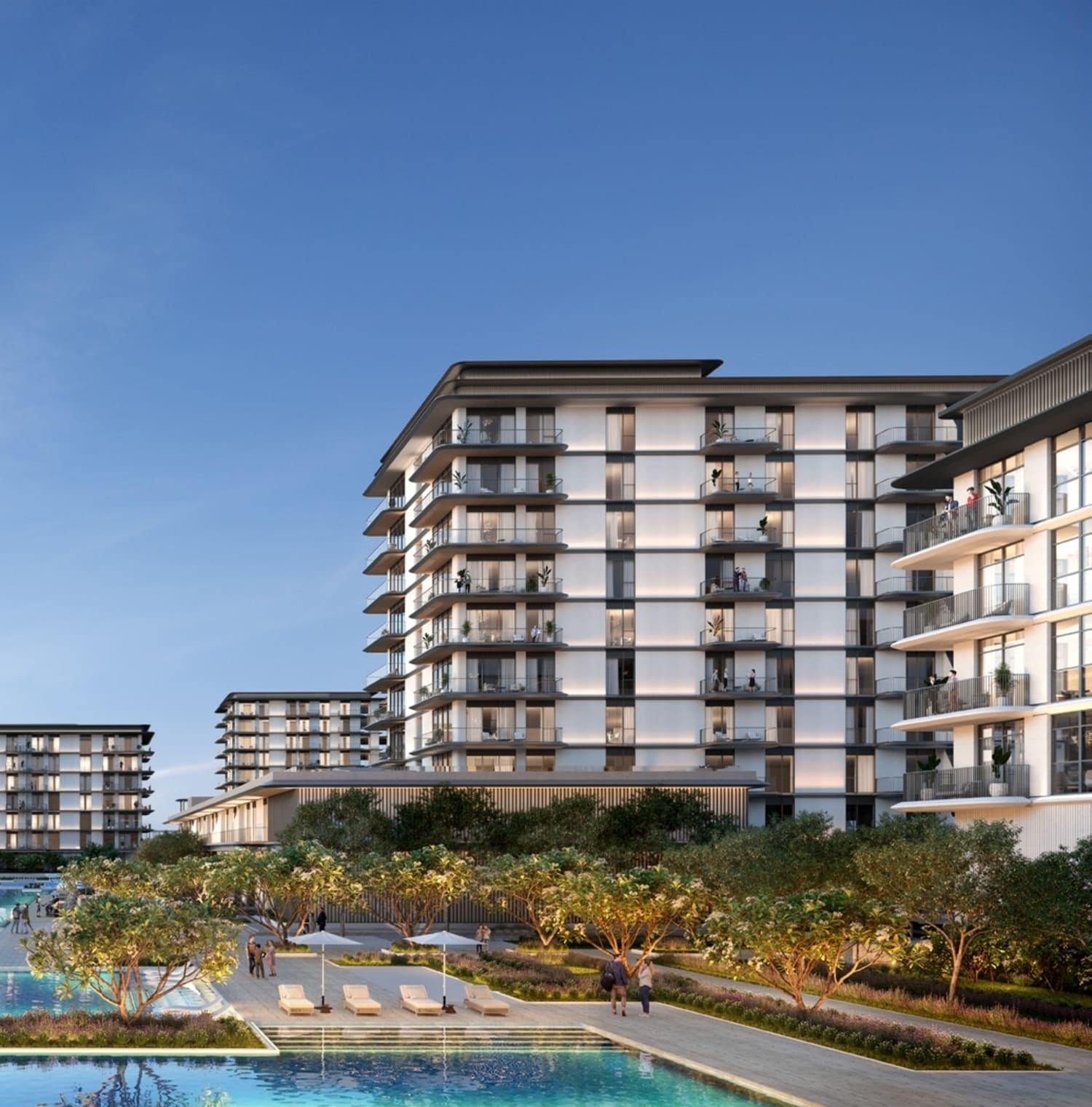 Ocean Point by Emaar, image 2 of 9. Render supplied by developer.