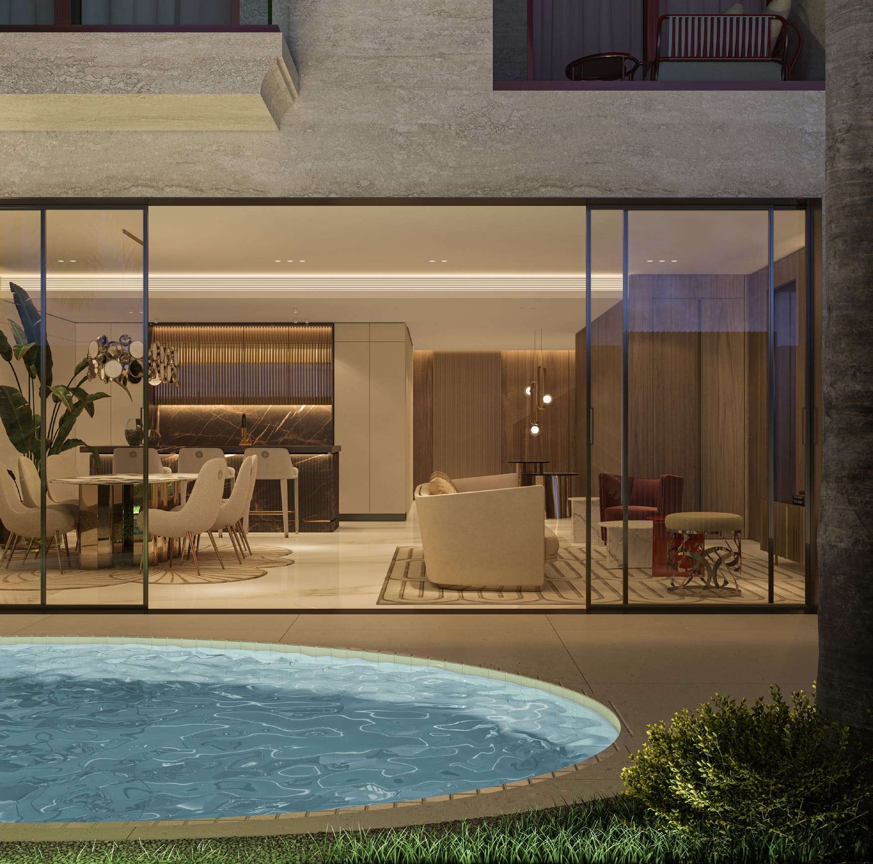 Jasmine Lane by Fortune 5, image 12 of 13. Render supplied by developer.
