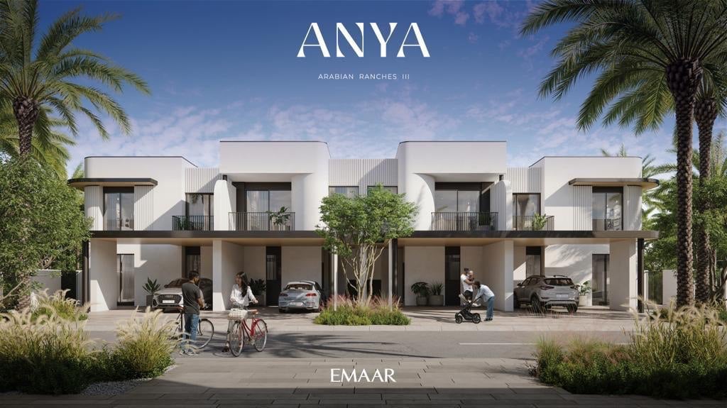 ANYA Townhouses by Emaar, image 2 of 7. Render supplied by developer.