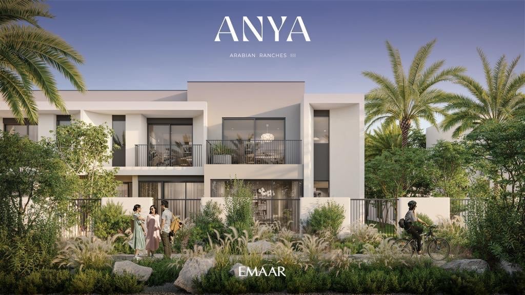 ANYA Townhouses by Emaar, image 3 of 7. Render supplied by developer.